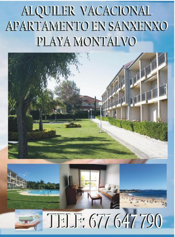 Apartamento Fontinas Sanxenxo Montalvo Exterior foto